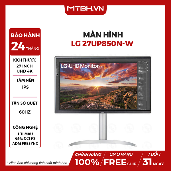 MÀN HÌNH LCD LG 27UP850N-W 27