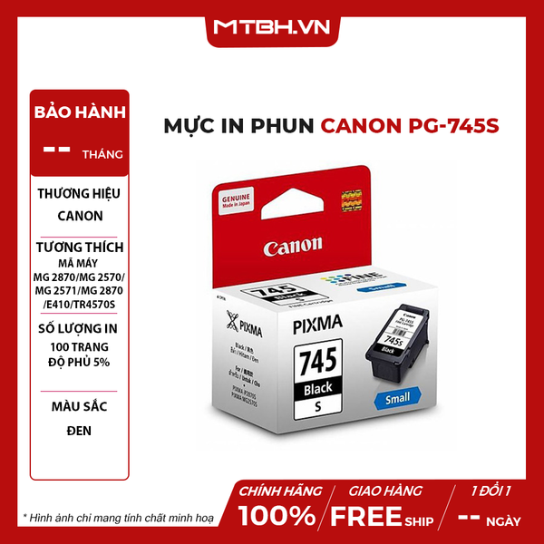 Mực in phun Canon PG-745S