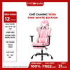GHẾ GAMING 1021A PINK WHITE EDITION