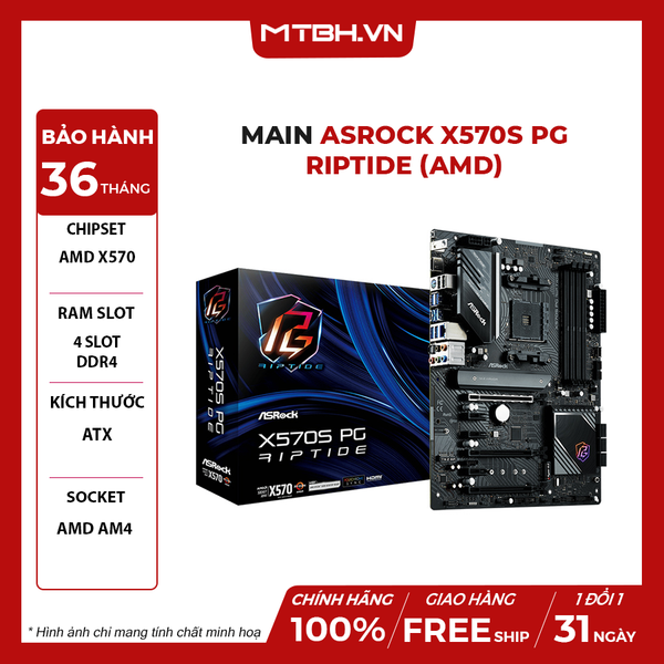 Main Asrock X570S Pg Riptide (AMD)