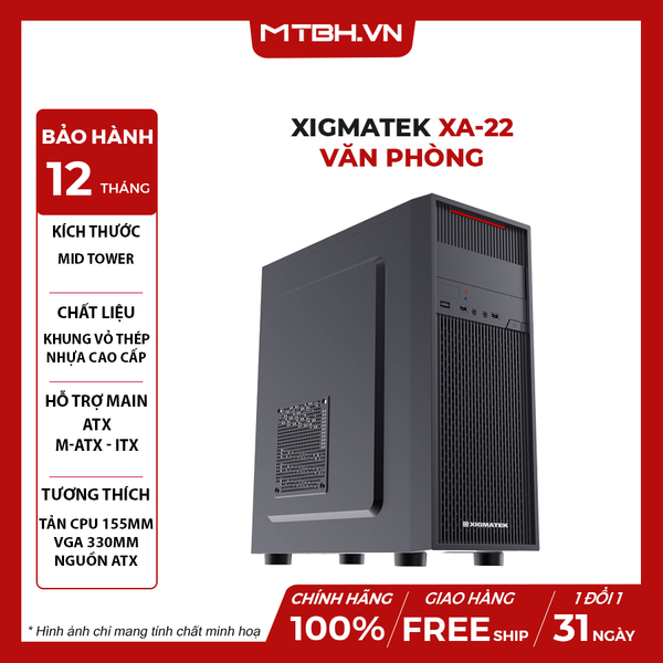 Case XIGMATEK XA-22 ATX Văn Phòng