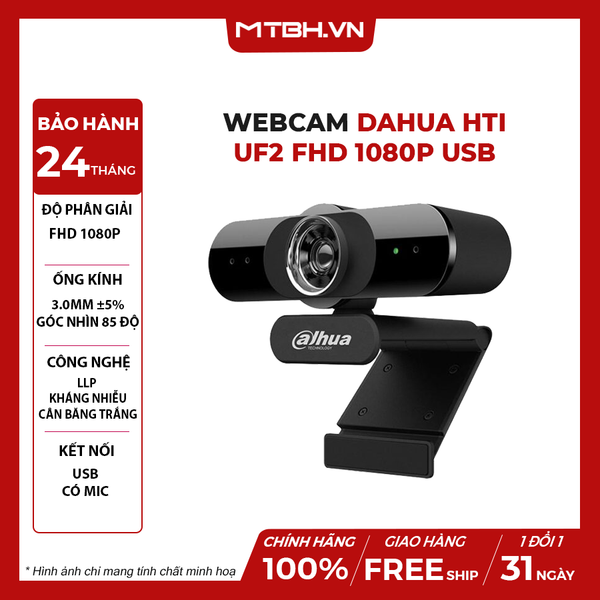 Webcam DAHUA HTI UF2 FHD 1080p USB