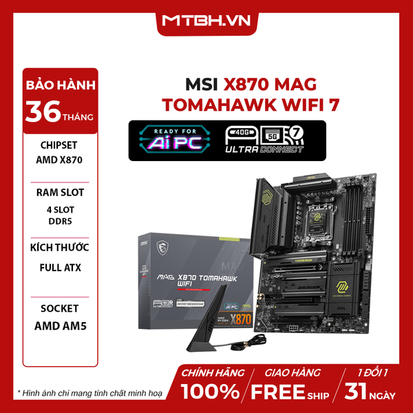 Main MSI X870 MAG Tomahawk WiFi 7