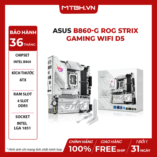 MAIN ASUS B860-G ROG STRIX GAMING WIFI DDR5