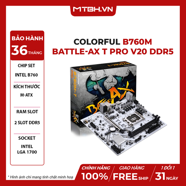 Main Colorful B760M BATTLE-AX T PRO V20 DDR5