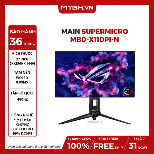 MÀN HÌNH ASUS ROG SWIFT PG27AQDP 27