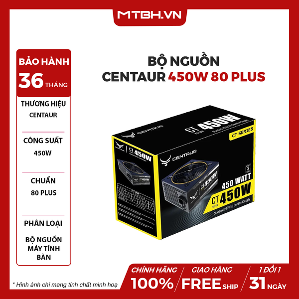 Nguồn Centaur 450W 80 Plus