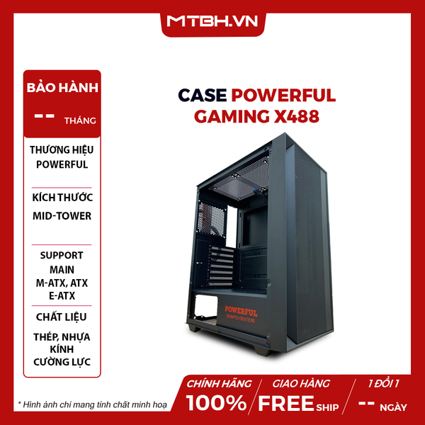 Case Powerful Gaming X488