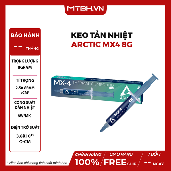 Keo Tản Nhiệt Arctic Mx4 8G