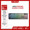 BÀN PHÍM CƠ AULA F108 PRO GAMING 3 MODE BLACK