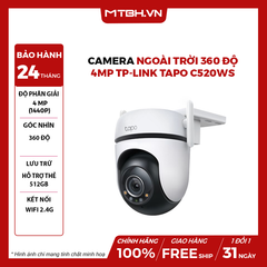 Camera Ngoài trời 360 Độ 4MP TP-Link Tapo C520WS