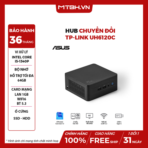 Mini PC ASUS NUC 13 Pro Tall | i5 1340