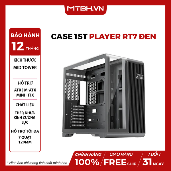 CASE 1ST PLAYER RT7 ĐEN