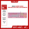 Bàn Phím Cơ AULA Gaming S2022 Pink Blue Sw (USB, LED Rainbow)