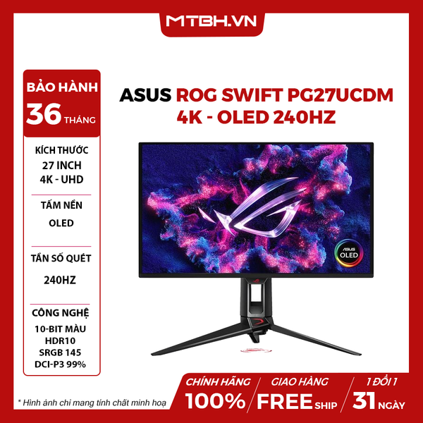 MÀN HÌNH ASUS ROG SWIFT PG27UCDM 27