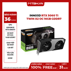 VGA INNO3D RTX 5060 Ti Twin X2 OC 16GB GDDR7