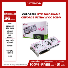 VGA Colorful RTX 5060 iGame Ultra W OC 8GB-V 3 FAN