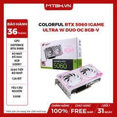 VGA Colorful RTX 5060 iGame Ultra W DUO OC 8GB-V