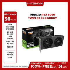 VGA INNO3D RTX 5060 TWIN X2 8GB GDDR7