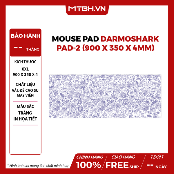 Mouse Pad DARMOSHARK PAD-2 (900 x 350 x 4mm)