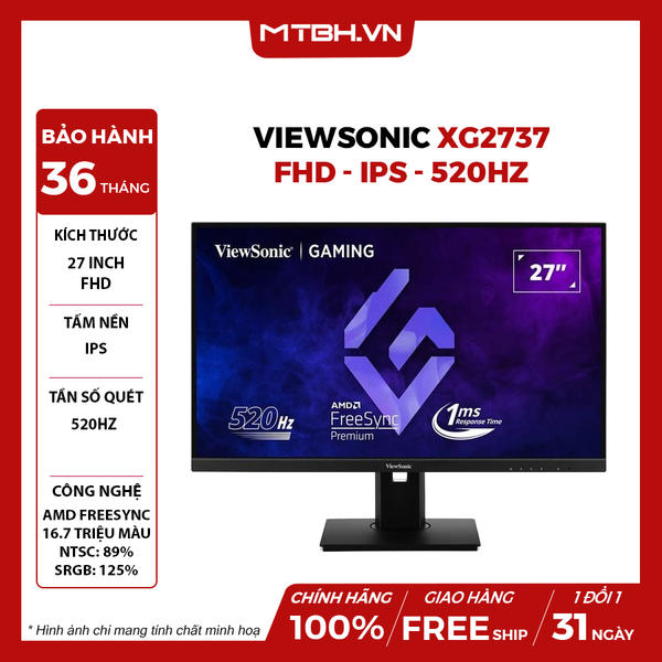MÀN HÌNH VIEWSONIC XG2737 27