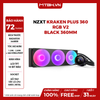 BỘ TẢN NHIỆT NƯỚC NZXT KRAKEN PLUS 360 RGB V2 BLACK - 360MM ( RL-KR360-B2 )