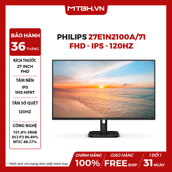 MÀN HÌNH PHILIPS 27E1N2100A/71 27