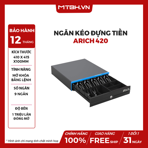 Ngăn kéo đựng tiền ARICH 420