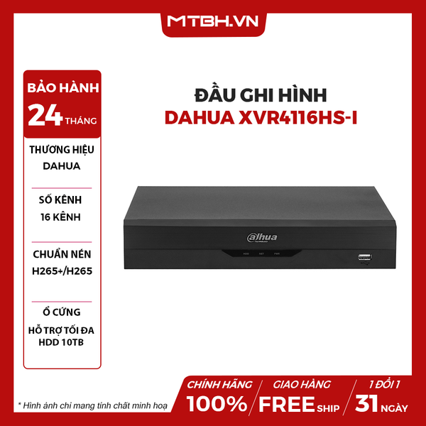 ĐẦU GHI HÌNH DAHUA XVR4116HS-I