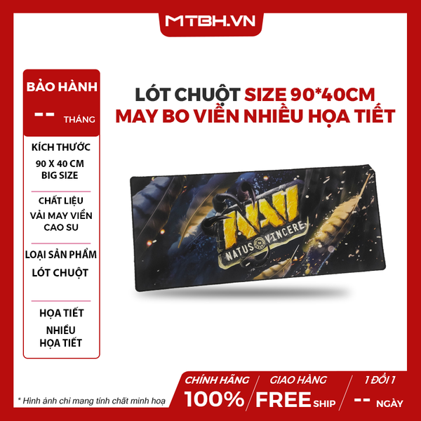 LÓT CHUỘT SIZE 90*40cm - MAY BO VIỀN | HỌA TIẾT ĐẸP