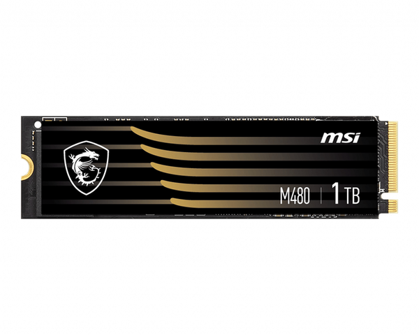 SSD MSI 1TB SPATIUM M480 NVMe M.2 2280 PCIe Gen 4 x 4 (Đọc 7000MB/s, Ghi 5500MB/s)