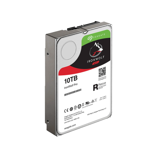 Ổ CỨNG SEAGATE IRONWOLF PRO 10TB NAS SATA 3 7200RPM 256MB CACHE ST10000NE000
