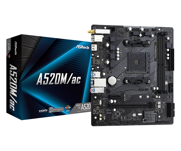 PC Gaming AMD BHC Posedion 6600 Gen 5th ( Ryzen 5 5500 | RX 6600 8GB | 16GB | 256GB | A520 WIFI + BT )