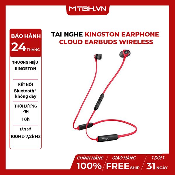 TAI NGHE HP EARPHONE CLOUD EARBUDS WIRELESS
