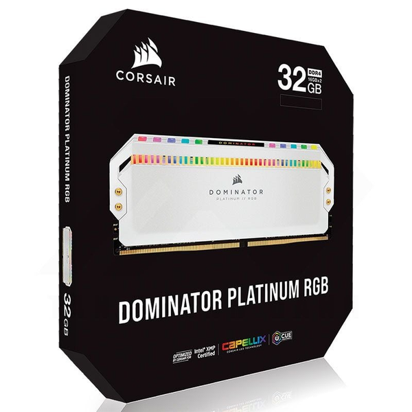 RAM DDR4 32GB CORSAIR 3200Mhz DOMINATOR Platinum RGB White (KIT 2*16GB)