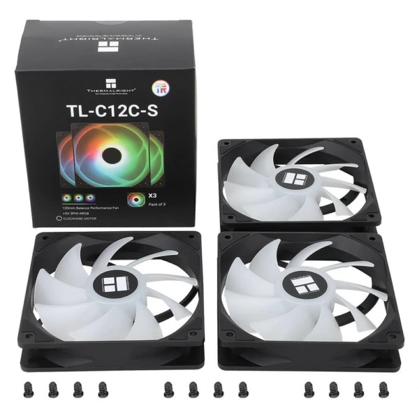 FAN CASE Thermalright TL-C12C-S 3 PCS I – 12CM ARGB Fan Case Kit