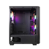 CASE 1STPLAYER V4 4 FAN LED ( BLACK - MID TOWER )