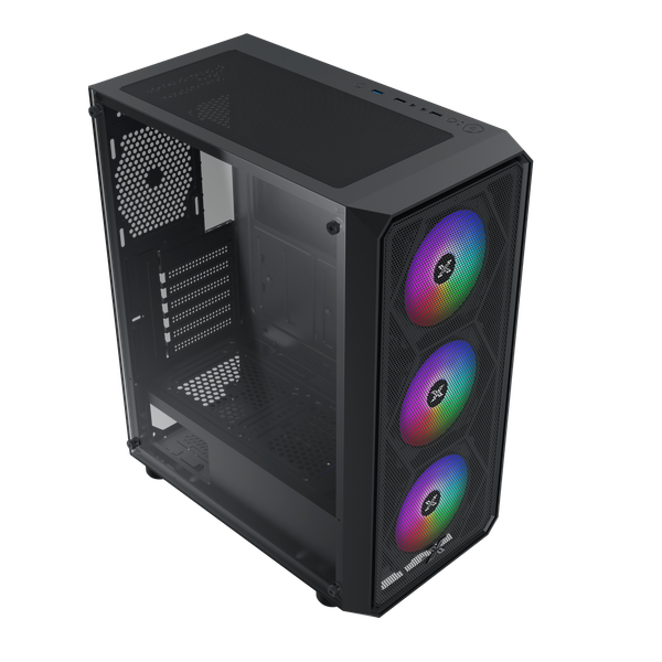 CASE Xigmatek DUO X 3F ATX - Black