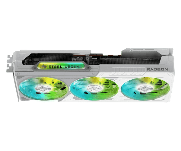 VGA ASRock RX 9070 16G Steel Legend OC White