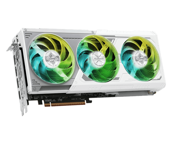 VGA ASRock RX 9070 16G Steel Legend OC White
