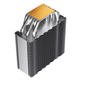 Tản nhiệt khí CPU CoolMoon GT600 ARGB (Hiển thị nhiệt độ)