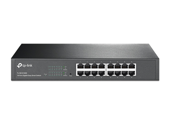 Switch TP-Link TL-SG1016DE (Gigabit (1000Mbps)/ 16 Cổng/ Smart Switch/ Vỏ Thép)