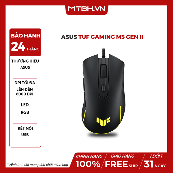 CHUỘT ASUS TUF M3 GEN II (NO BOX)