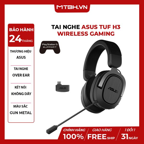 TAI NGHE ASUS TUF H3 Wireless Gaming