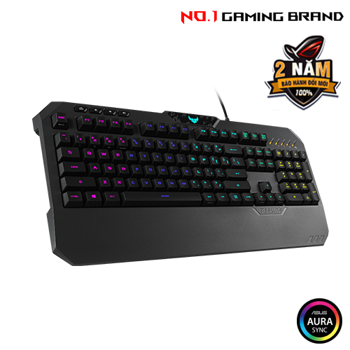 Bàn phím chơi game TUF Gaming K5 RGB Aura Sync