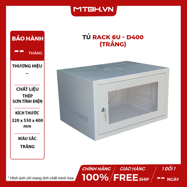 TỦ RACK 6U - D400