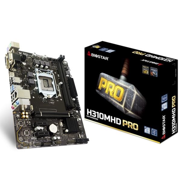 MAIN BIOSTAR H310MHD PRO NEW