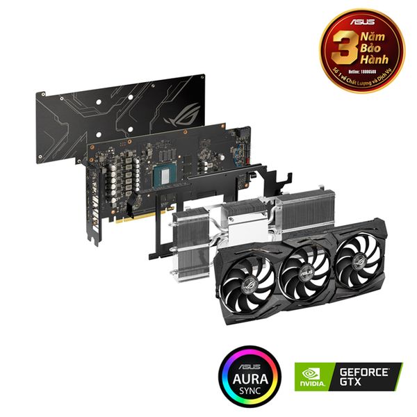 VGA ASUS GTX 1660 TI 6GB ROG STRIX GAMING O6G NEW