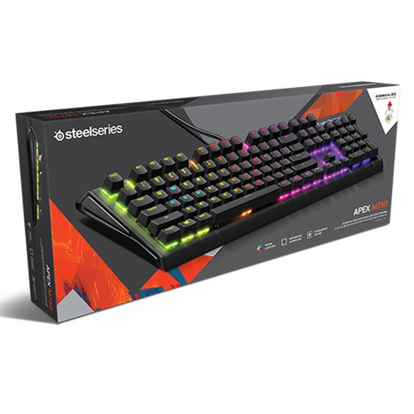 BÀN PHÍM CƠ SteelSeries Apex M750 (64677) NEW