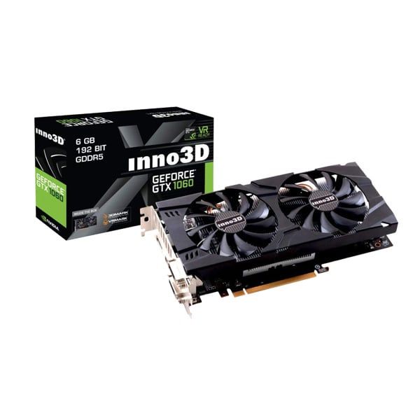 VGA INNO3D GTX 1060 6GB TWIN X2 DUAL NEW